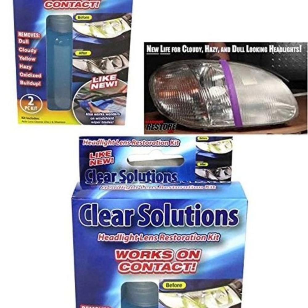 CAR HEADLIGHT RESTORATION KIT